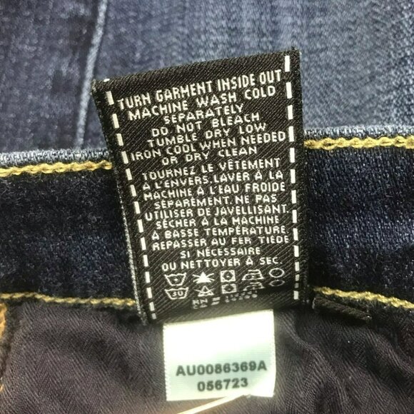 7 For All Mankind Josefina Skinny Boyfriend Jean Womans 25 - Picture 14 of 14